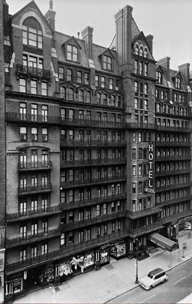 hotel chelsea nyc map